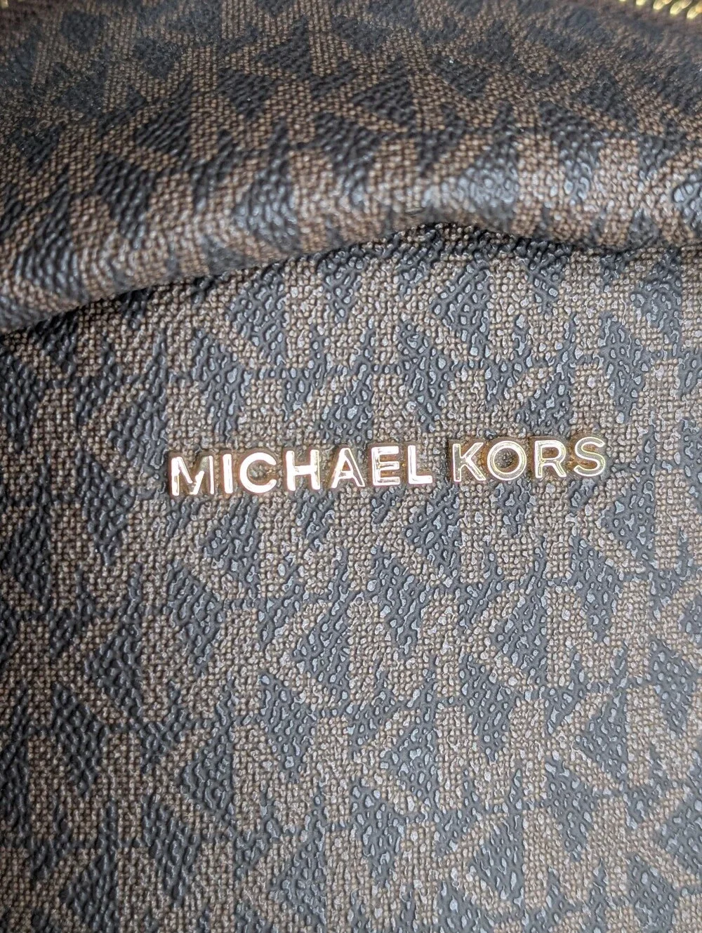 Michael Kors Erin Medium Signature Logo Backpack